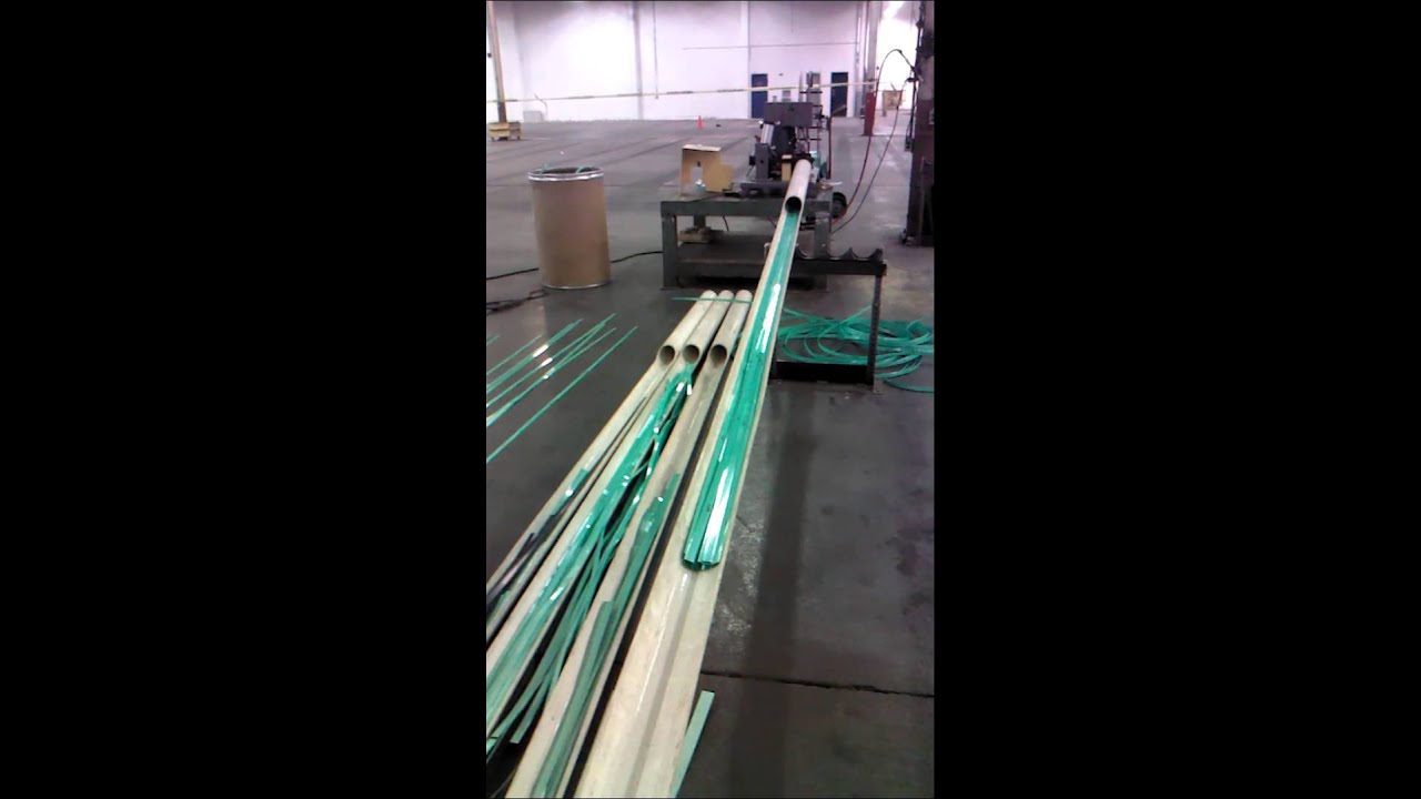 Straightening Plastic Banding for CuttoLength Dispenser YouTube