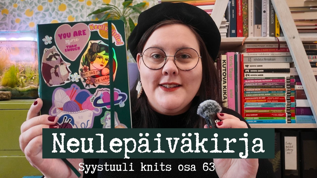 🇫🇮 Katarinan neulepäiväkirja 2026 💖⚡ Projektisivut, wipit, koristelut ja inspis! / Syystuuli knits