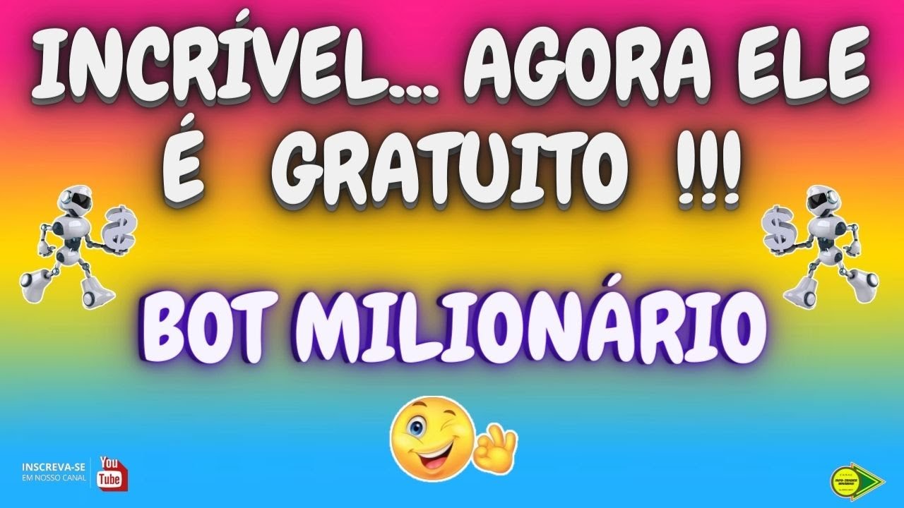 BOT MILIONARIO BINARY CALL PUT DOWNLOADS GRÁTIS