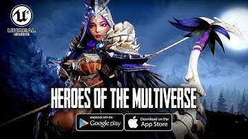 [Android/IOS] Heroes of The Multiverse - Moba Battle Royale CBT 2nd Gameplay