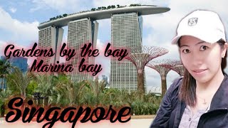 Gardens by the bay/Marina bay Singapore walking tour @Rhendazfiles