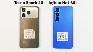 Tecno Spark 40 Vs Infinix Hot 60I Speed Test & Comparison