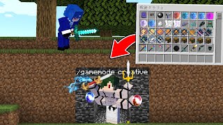 チートクリエイティブになれる男 VS 何回も死ねる男 【マイクラ】【マインクラフト】