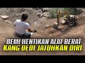 KANG DEDI JATUHKAN BADAN SUSURI PUNCAK SEMPUR | HENTIKAN ALAT BERAT YANG RATAKAN TEBING