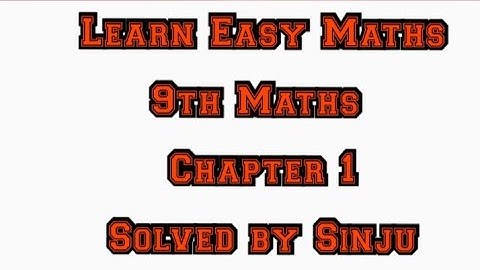 9th Maths Chapter 1 Example 1.29 Samacheer State board Tamil English medium