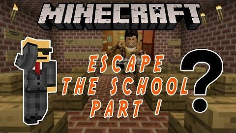 Minecraft: Escape The School Part 1 (Puzzle Map)