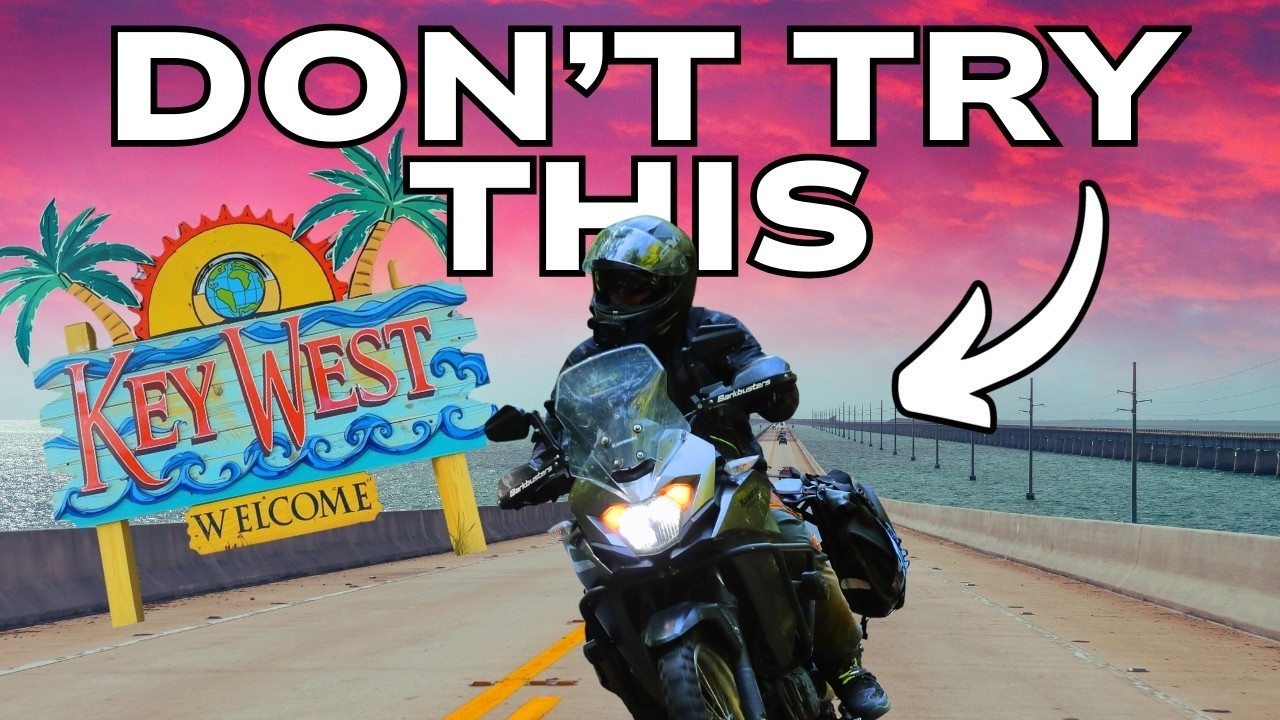 Я проехал 3000 миль за 2,5 дня на мотоцикле объемом 300 куб. см.