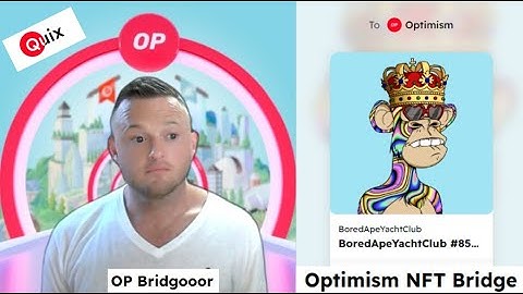 How to use the Optimism NFT Bridge on Quix