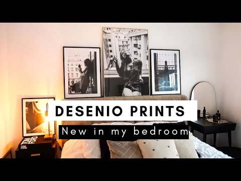 DESENIO New Bedroom Art Posters & 25% Discount Code | AD
