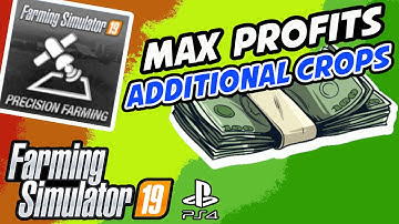 Most Profitable Additional Crop Per Soil Type When Using Precision Farming | Farming Simulator 19