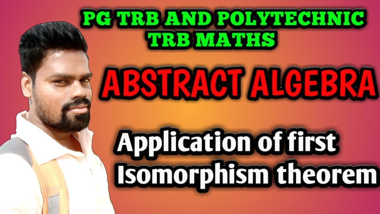 PG TRB /POLYTECHNIC TRB MATHS 2020 | ABSTRACT ALGEBRA - YouTube