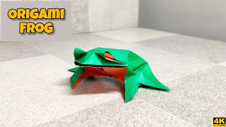 Origami Frog | Origami tutorial | Paper craft