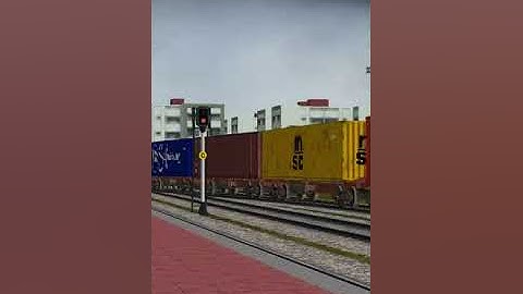 CONCOR PALANPUR TO CON DEPOT HAULED WDG4 SBI DEPARTS PALANPUR #indianrailway #viral