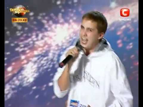 Ukrainian rapper  in the style of Eminem