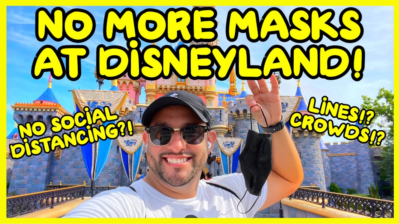 WHAT IS DISNEYLAND LIKE WITH NO MASKS!? | DISNEY | THEME PARK