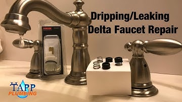 How to Repair Leaking, Dripping Delta Faucet #diyplumbing #serviceplumbing @TappPlumbing