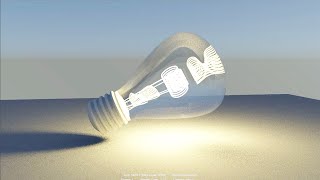 How to model a Bulb light in maya 2020 & illuminate with Vray and arnold mesh light