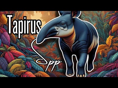 Video: El tapir es Tapir de tierras bajas