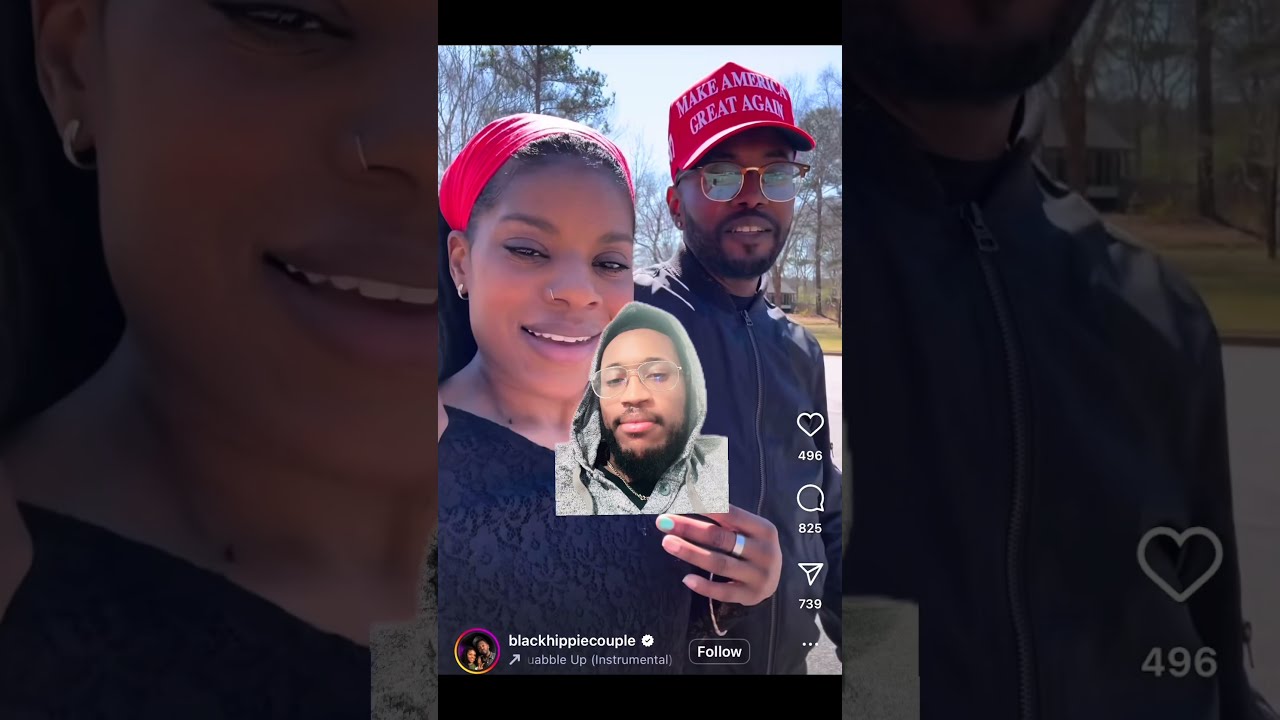 BLACK COUPLE SAYS MAGA REPRESENTS GOD COUNTRY AND FAMILY 