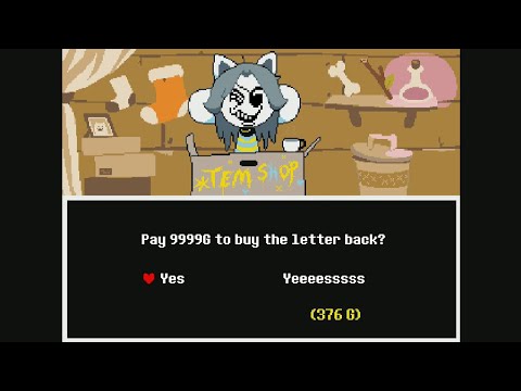 Undertale If you sell Undyne Letter?