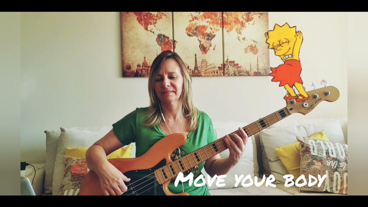 Moves like Jagger - bass cover Moves like Jagger - bass cover