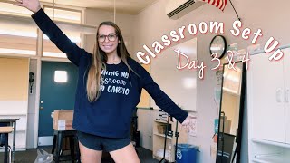 CLASSROOM SET UP DAYS 3 & 4 | First Year Teacher