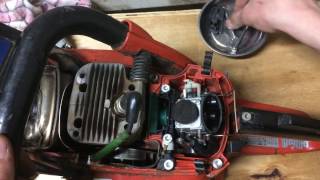 DOLMAR Chainsaw Carburetor Cleaning