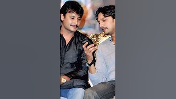 Thumbnail of SUDEEP 💞 DARSHAN #love #song #music #sudeep #darshan #kannada #sandalhood #shortsvideo #viralvideos
