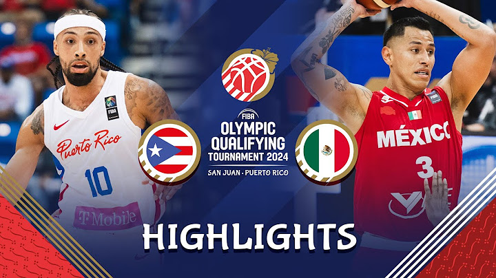 Semi-Finals: Puerto Rico 🇵🇷 vs Mexico 🇲🇽 | Highlights | FIBA OQT 2024 Puerto Rico