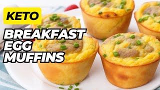 Easy Keto Breakfast Egg Muffins - Low Carb & Meal Prep-Friendly