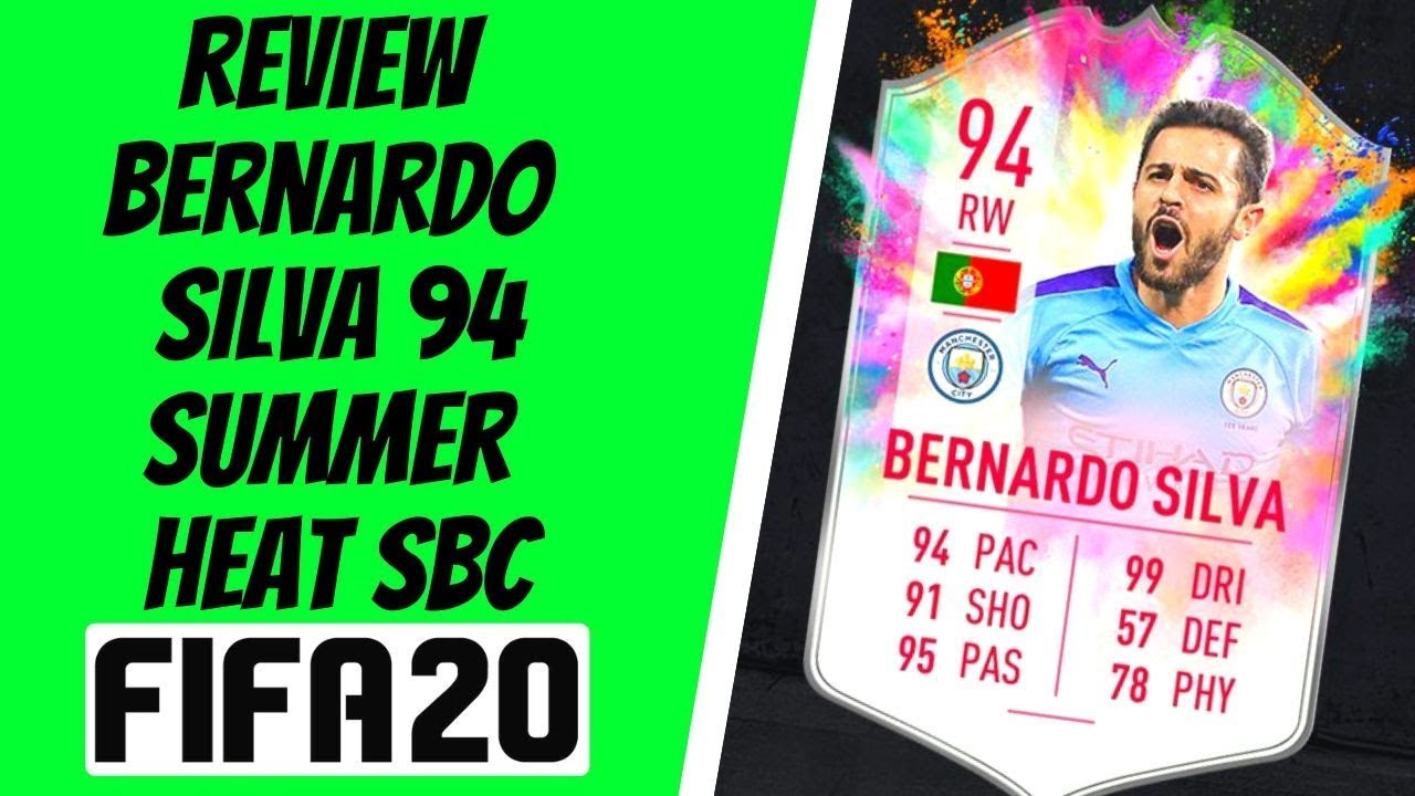 SOLUCION BARATA SBC *BERNARDO SILVA SUMMER HEAT* FIFA 20 - YouTube