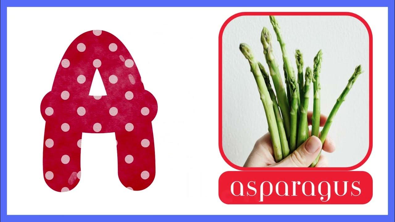 A to Z Vegetables Name Alphabet Vegetables Name Vegetable