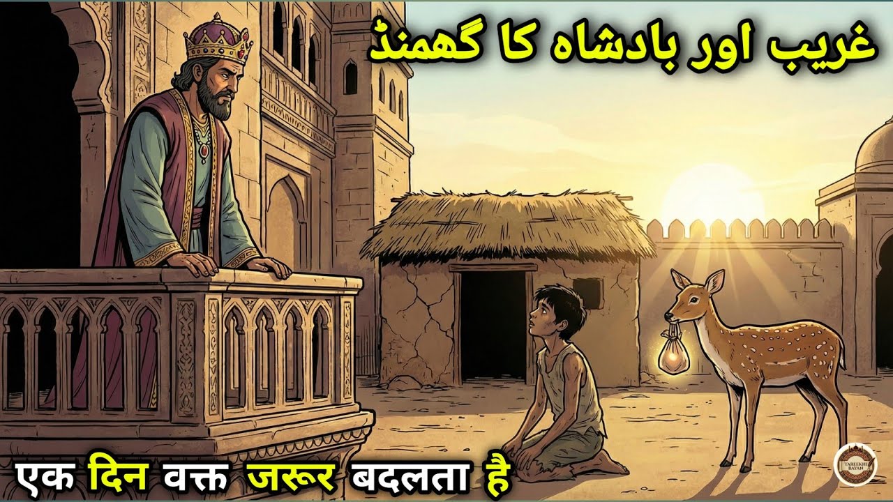 Gareeb Aur Badshah Ka Ghamand | एक दिन वक्त ज़रूर बदलता है | urdu hindi moral story