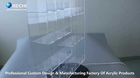 RECHI Custom Design & Manufacture Acrylic Cigarette Display Rack Arce S62