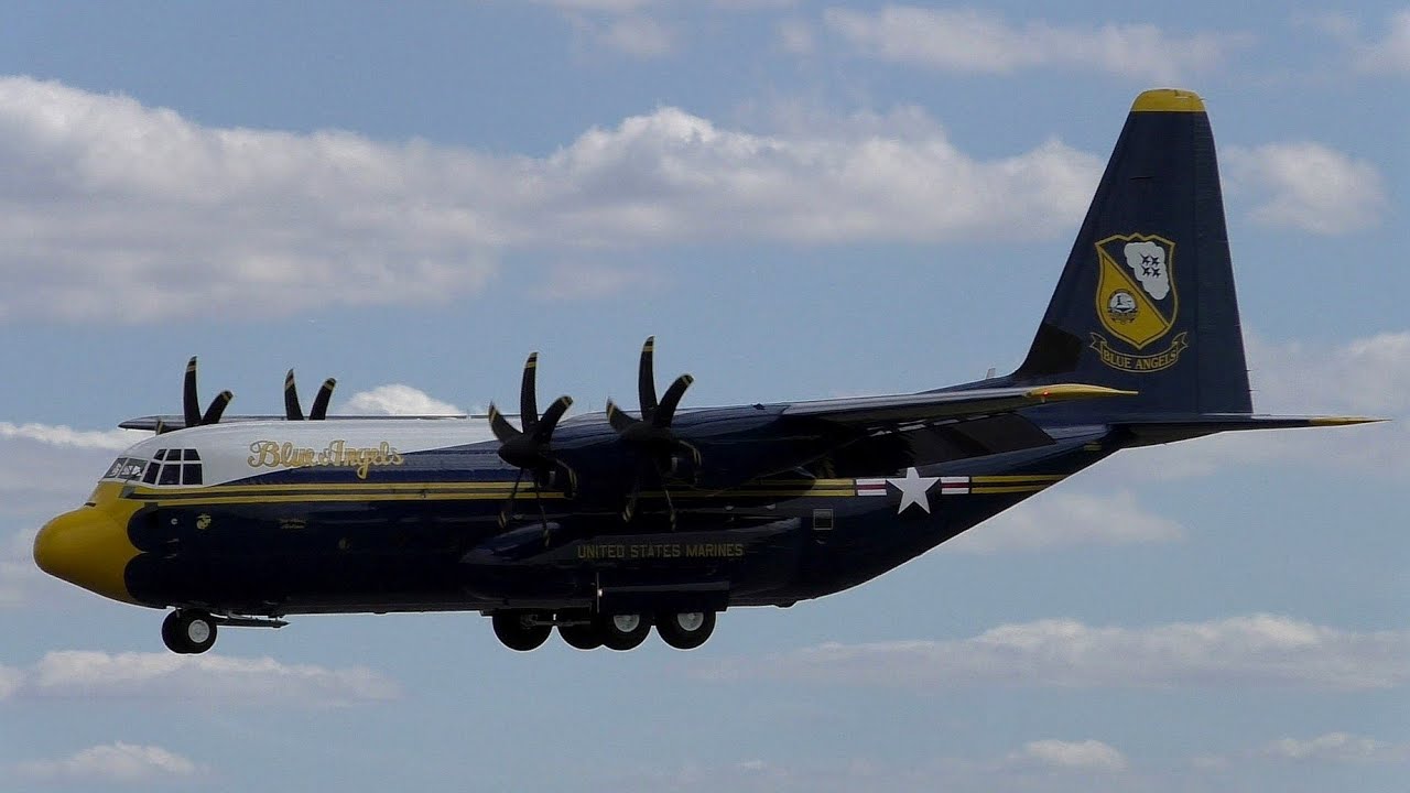 The Blue Angels New C-130J 