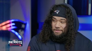 Khyiris Tonga Discusses the Patriots Strong Run Defense, His Journey to the NFL and More | Patriots