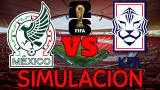 MEXICO VS COREA DEL SUR || MUNDIAL 2026 || PES 6