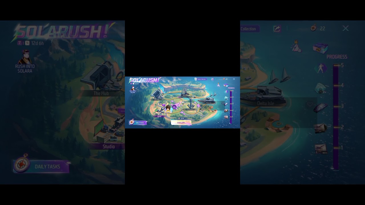 Solarush event | Free Fire new event today | Free Fire new event unlock