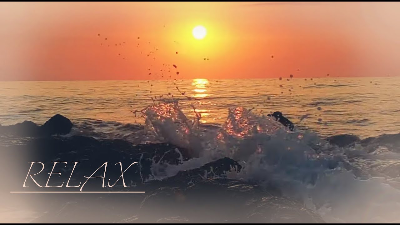 4K Tramonto con musica rilassante e atmosfera di pace 🎶 | Relaxing ...