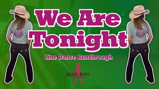 We are tonight - Billy Currington: Line Dance Demo