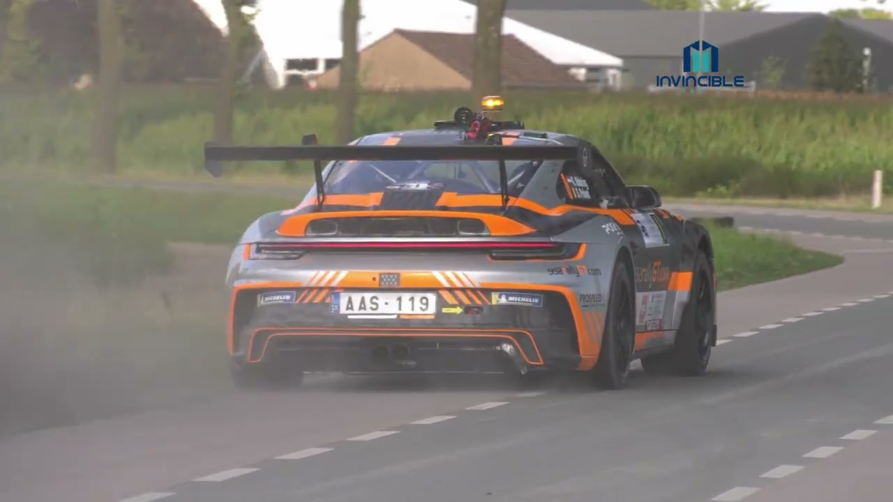 Rally Report Extra: GTC-Rally 2025: Porsche 992 Rally GT Action- Kevin Abbring