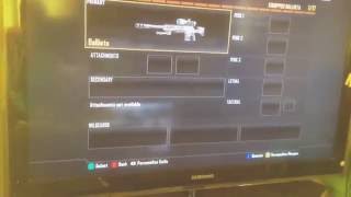 Black ops 2 Ballista- My ballista sniper class setup