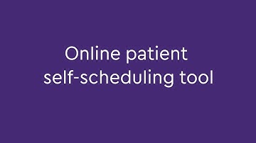 Video Demo of Patient Self-Scheduling Tool | ModMed
