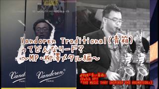 Vandoren Traditional（青箱）ってどんなリード？～MP・柳澤メタル編～