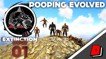 ARK Pooping Evolved: Extinction Core (Annunaki Genesis 2) - E01 - Back With The Poopers!!!