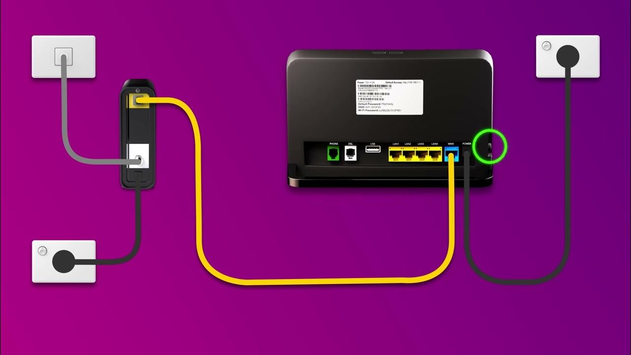 Set up TPG nbn HFC on VX220G2V Modem YouTube