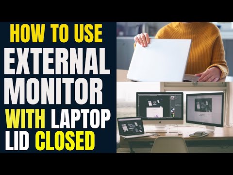 How to Use an External Monitor While Your Laptop is Closed