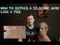 How to repair a silicone mask