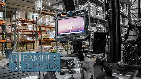 Gamber-Johnson Docking Solution for Getac ZX10 Rugged Tablet Computer