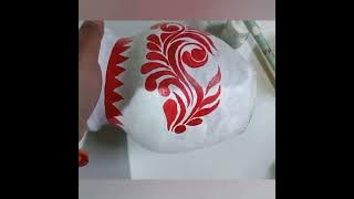 Pot painting ❤️ for beginners ❤️@Diy_crafting_arts #youtube  #diycraftingarts